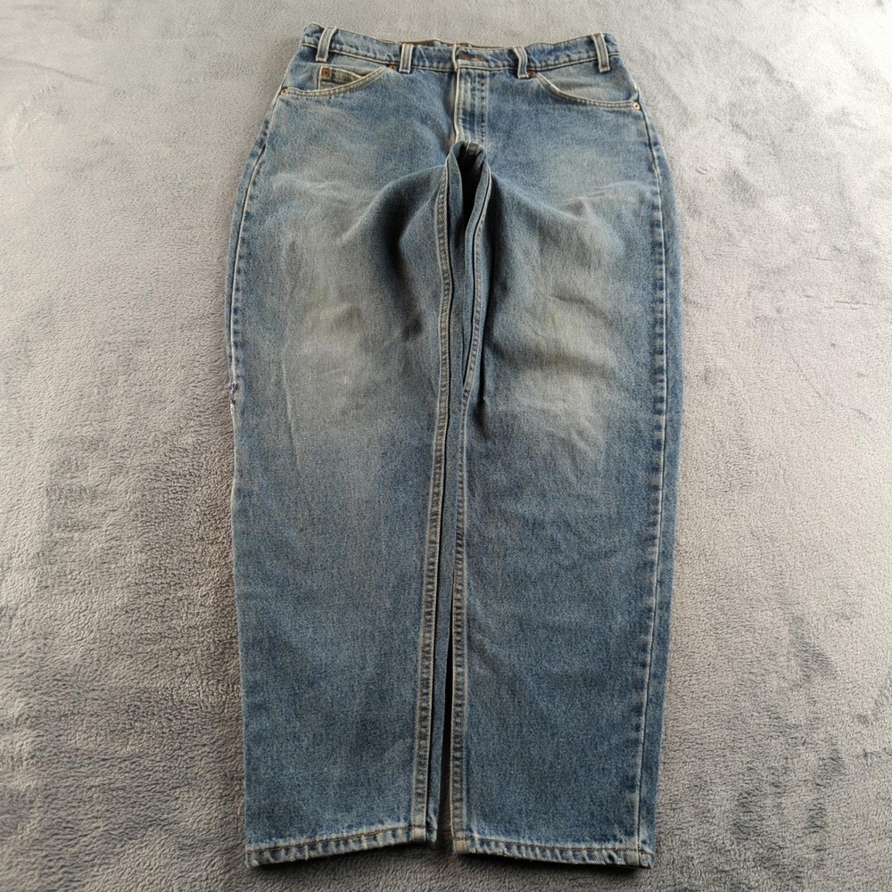 Vintage 90s Levis 550 Jeans 34x30 (Fits 30x30) Blue Faded Relaxed Wide Skate USA